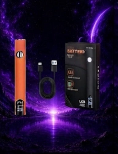 510 Thread Battery Cart Pen 650mAh Battery with USB Charger Cable