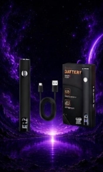 510 Thread Battery Cart Pen 650mAh Battery with USB Charger Cable